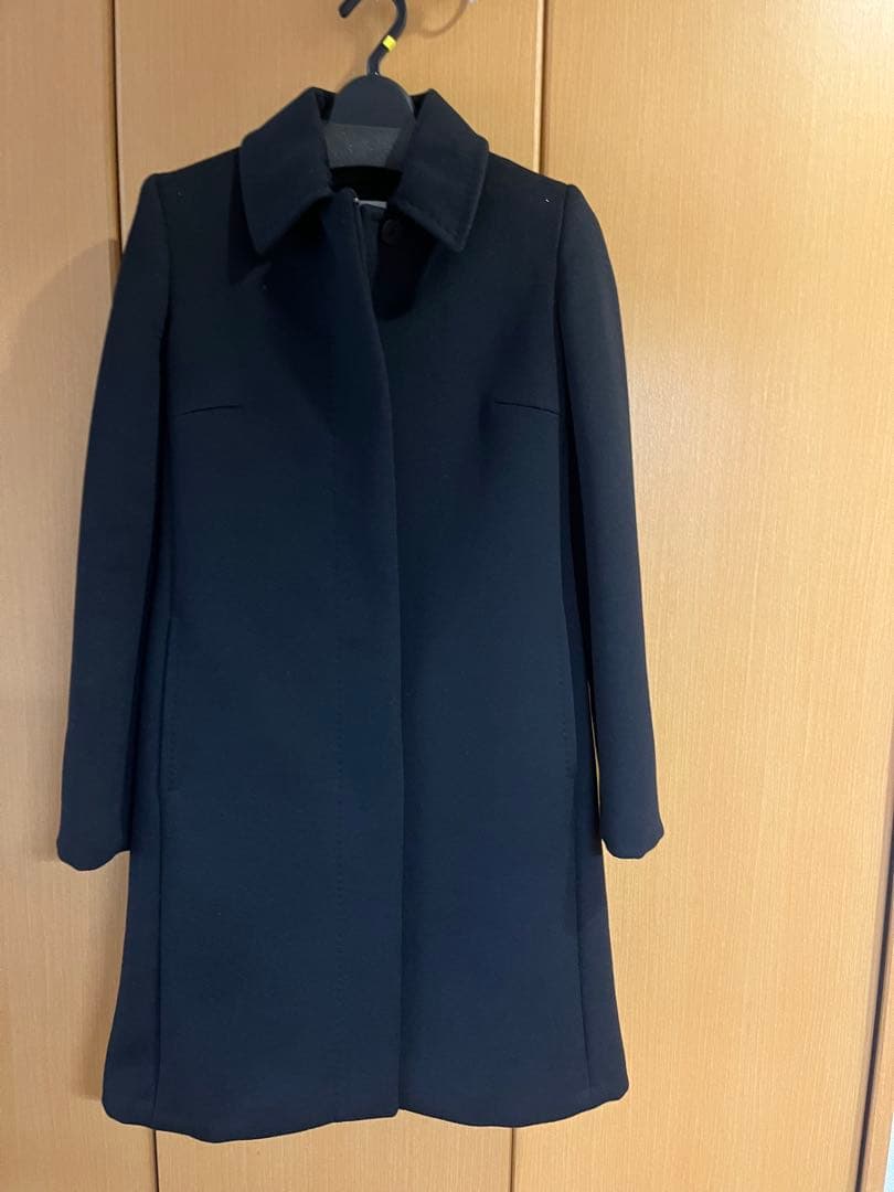 マックスマーラ　M 極美品✨黒ロングコート