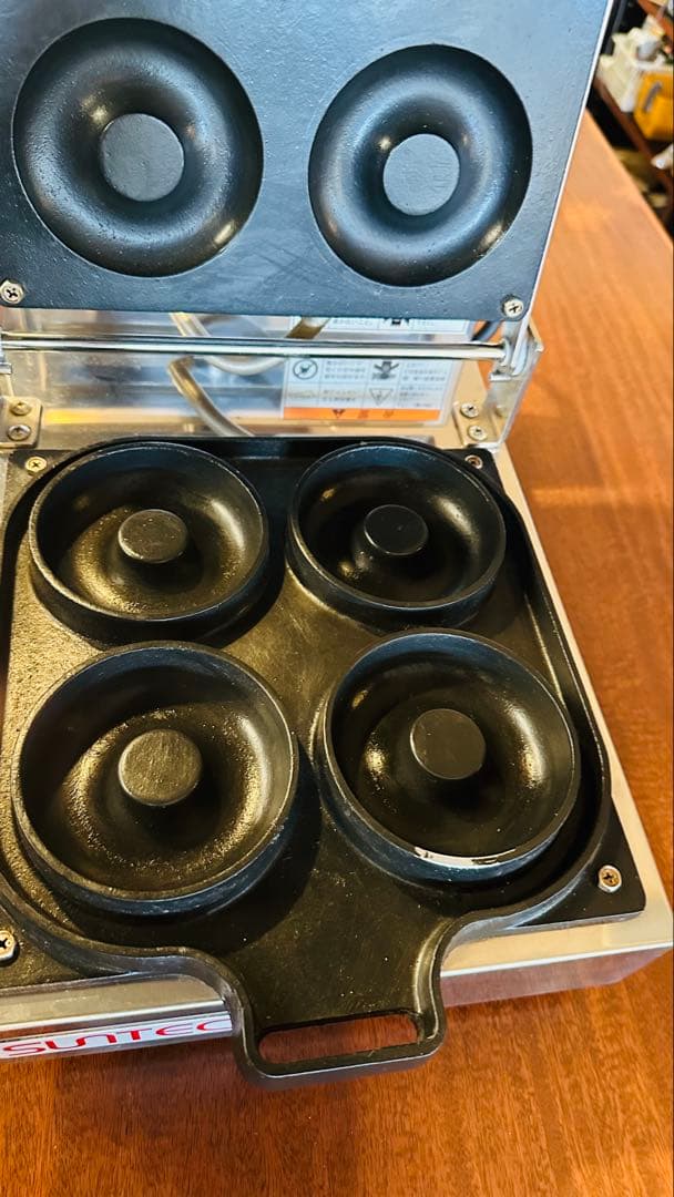 【美品】SUNTEC サンテック　CA-4 ベイクド ドーナツ ベーカー