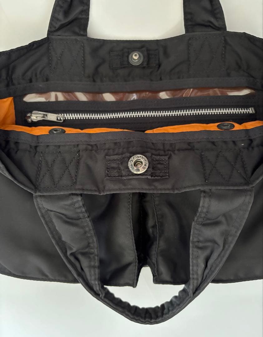 【美品】ポーター　タンカー　トートバッグ　ハンドバッグ　男女兼用　A4収納可