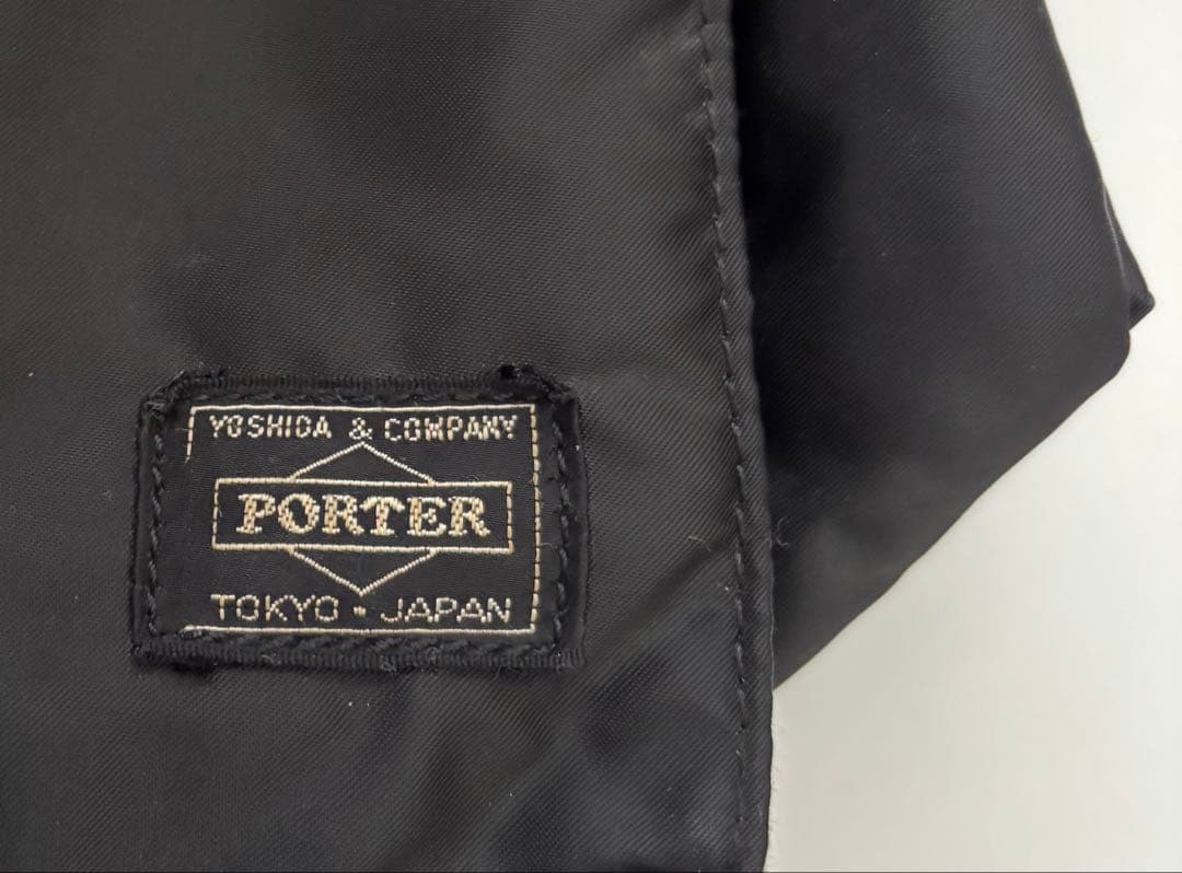【美品】ポーター　タンカー　トートバッグ　ハンドバッグ　男女兼用　A4収納可