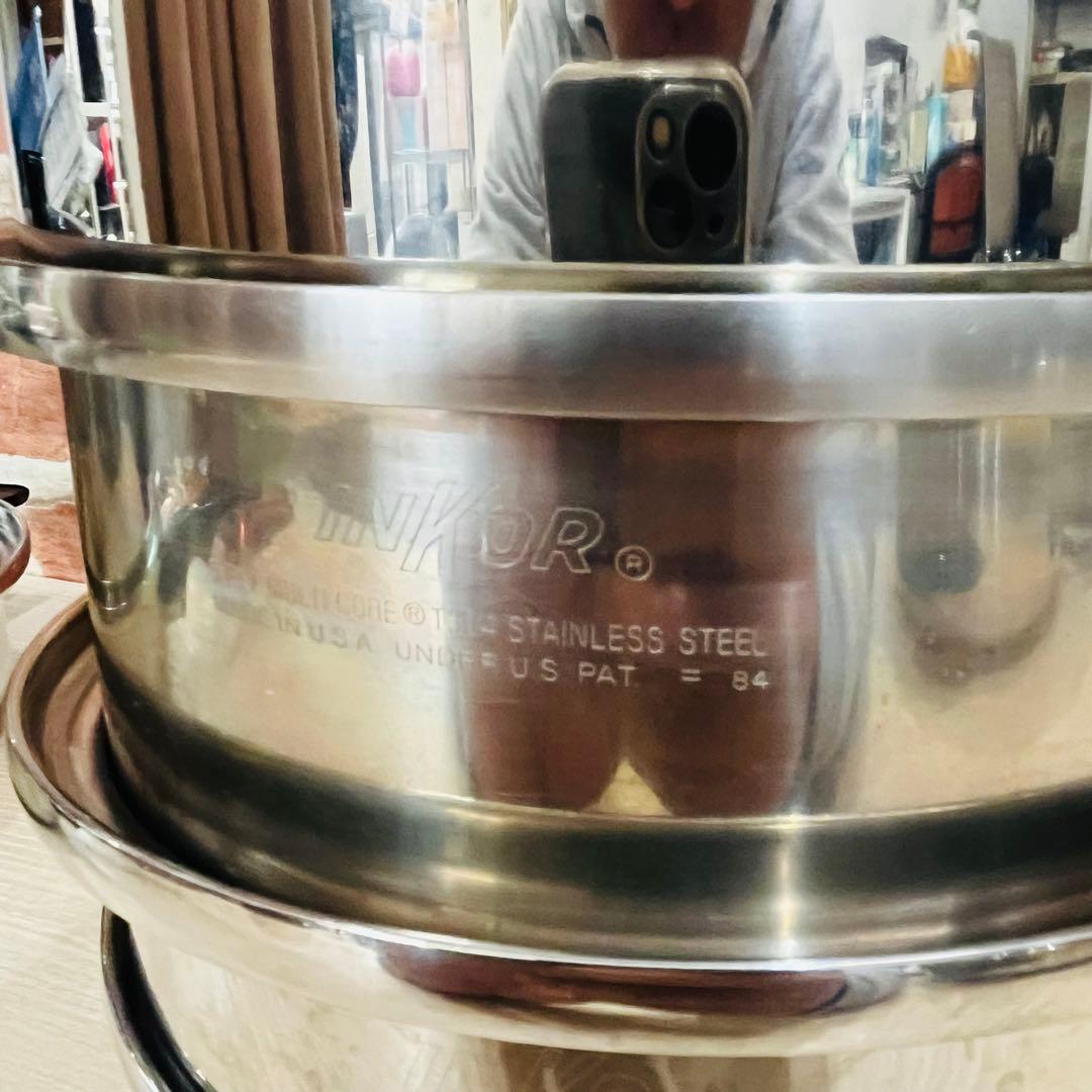 K3431【インコア】フライパン・鍋7点セット