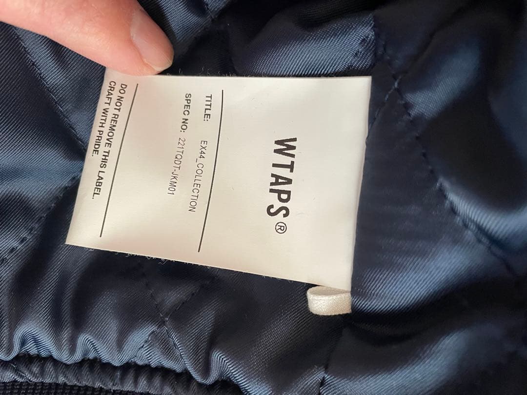ジャケット・アウター WTAPS TEAM JACKET NYLON.TWILL.TEXTILE