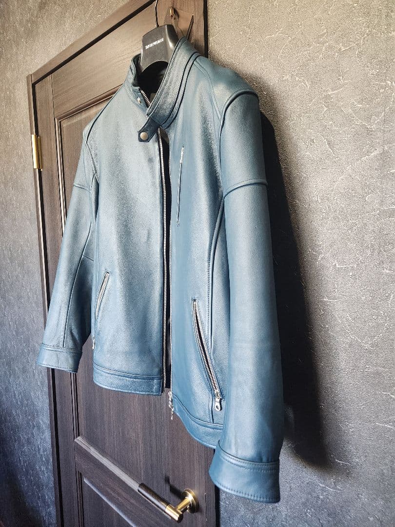 美品 ラトルトラップ リアルクローズ シングルライダース レザージャケット 3L