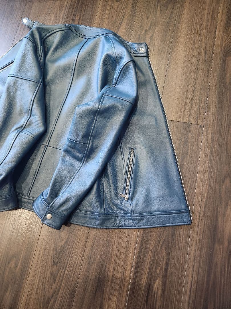 美品 ラトルトラップ リアルクローズ シングルライダース レザージャケット 3L