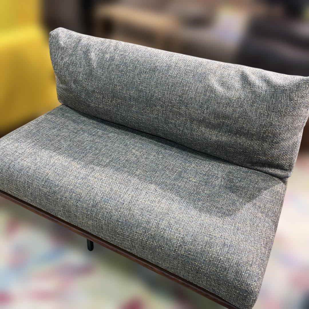 【シギヤマ】組替可能カウチソファ◆ウォールナット◇ちょい訳有品