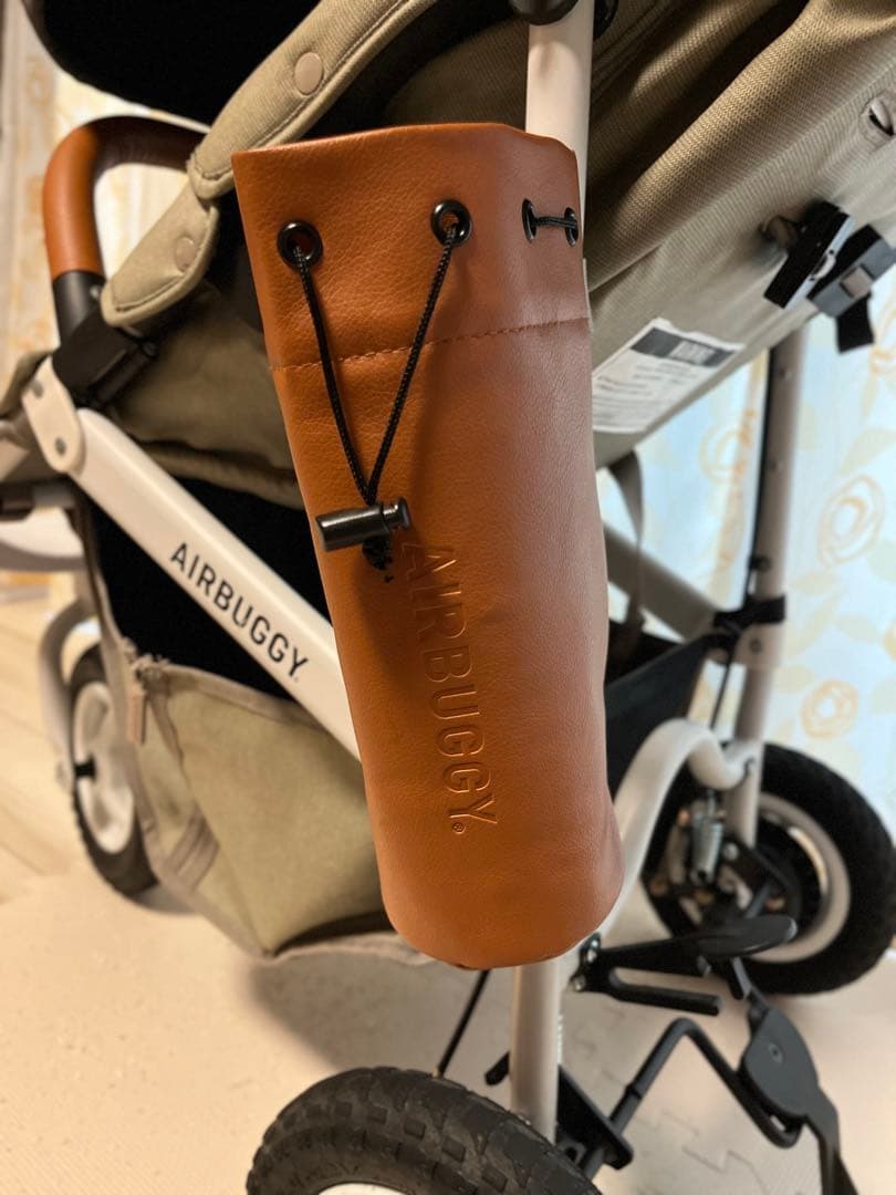 エアバギー ココプレミア　フロムバース/ストーン　レインカバー付