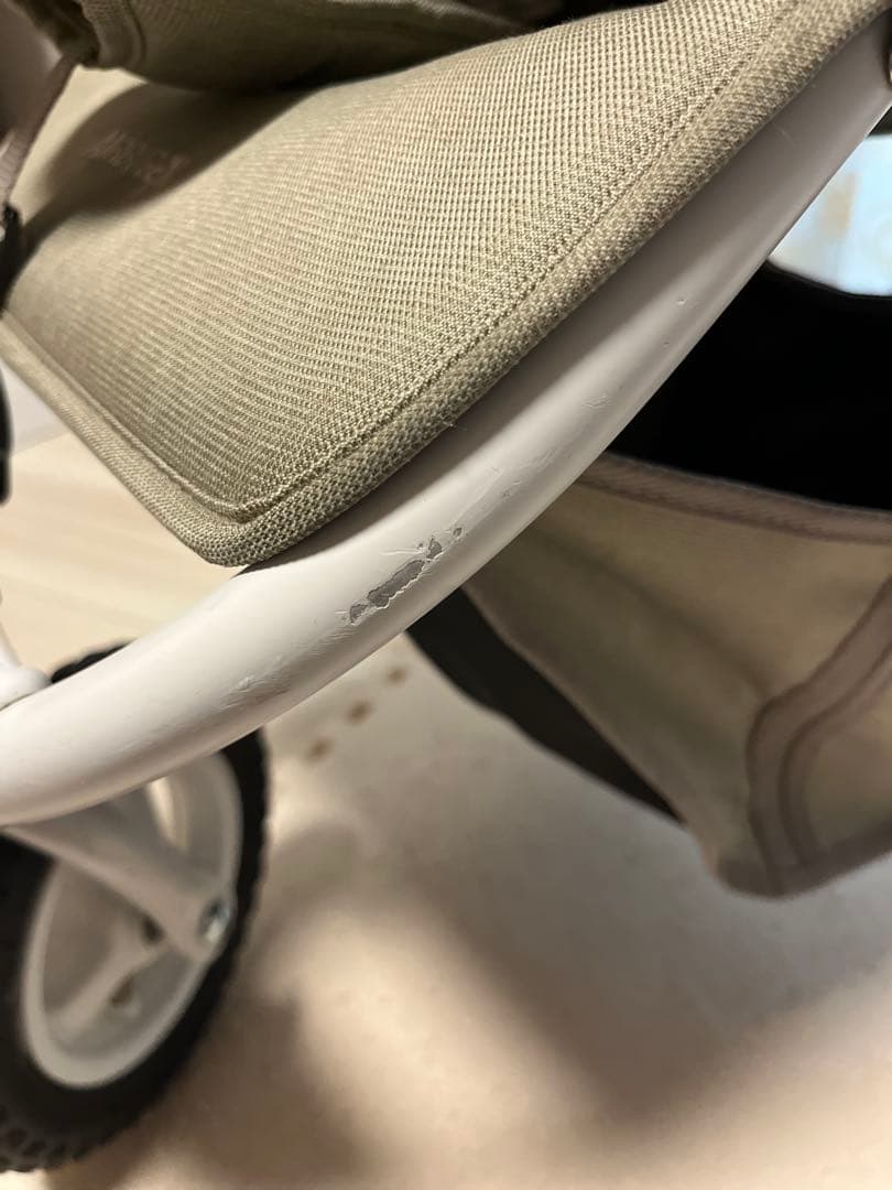 エアバギー ココプレミア　フロムバース/ストーン　レインカバー付