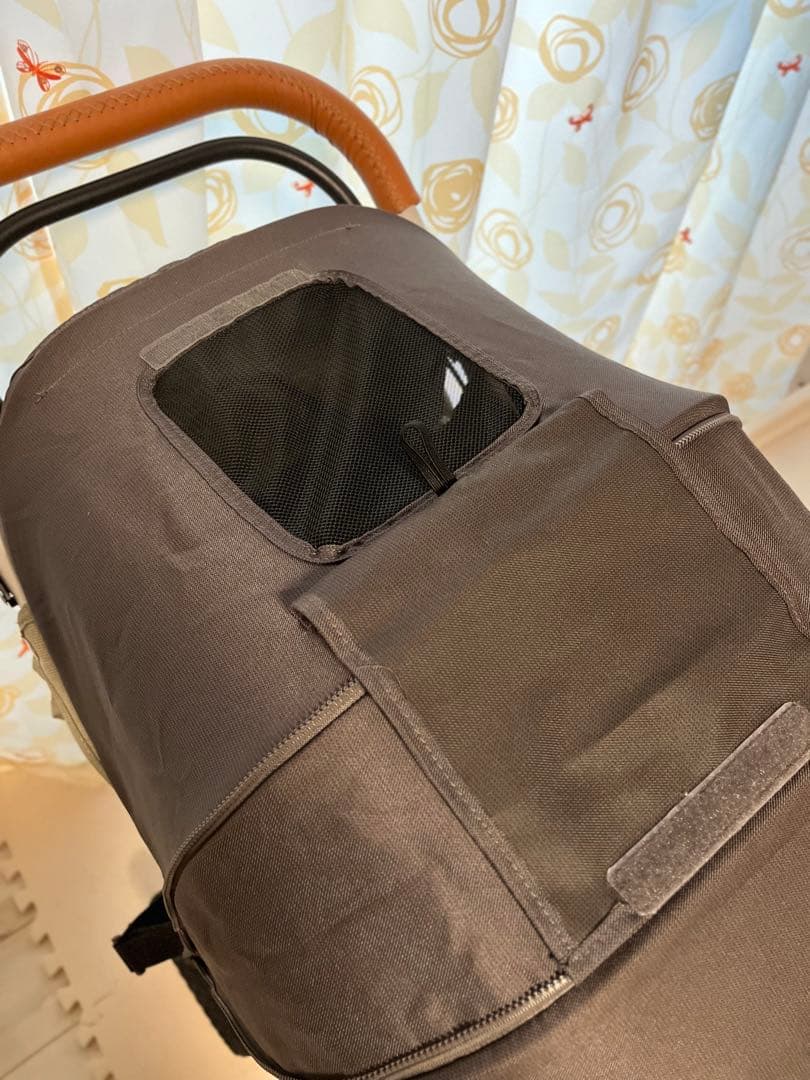 エアバギー ココプレミア　フロムバース/ストーン　レインカバー付