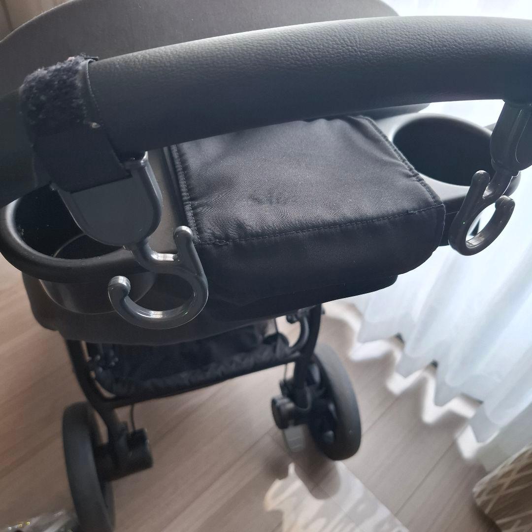 Joie リトラックス4 ベビーカー グリーン レインカバー付