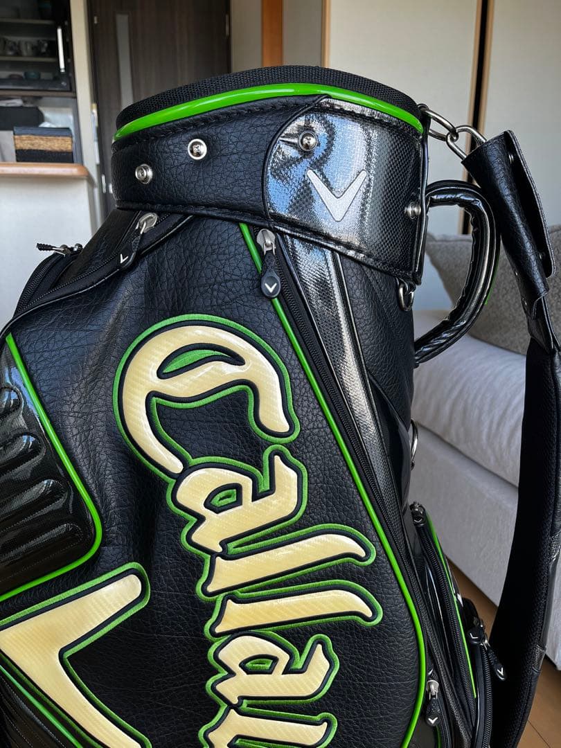 良品　希少　石川遼プロ使用モデル キャロウェイ　ツアープロモデル キャディバッグ