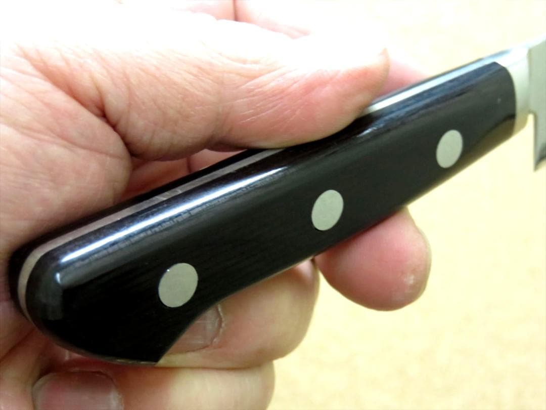 関の刃物 ペティナイフ 150mm 関兼常作 ダマスカス 33層 両刃 果物包丁