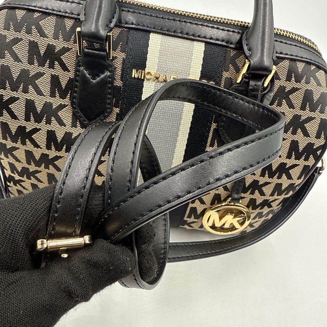 MICHAEL KORS マイケルコース ボストンバッグ モノグラム MKロゴ