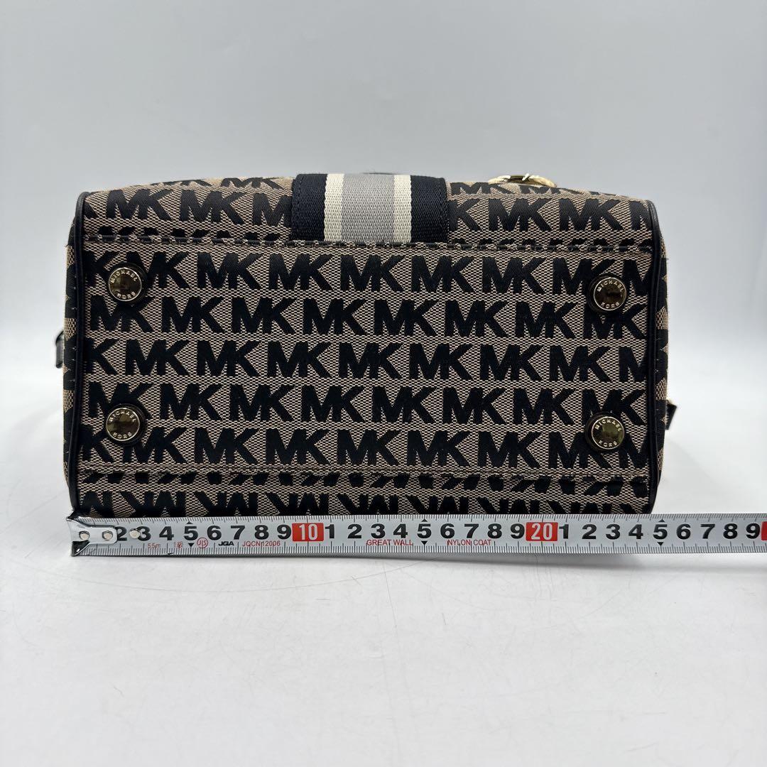 MICHAEL KORS マイケルコース ボストンバッグ モノグラム MKロゴ