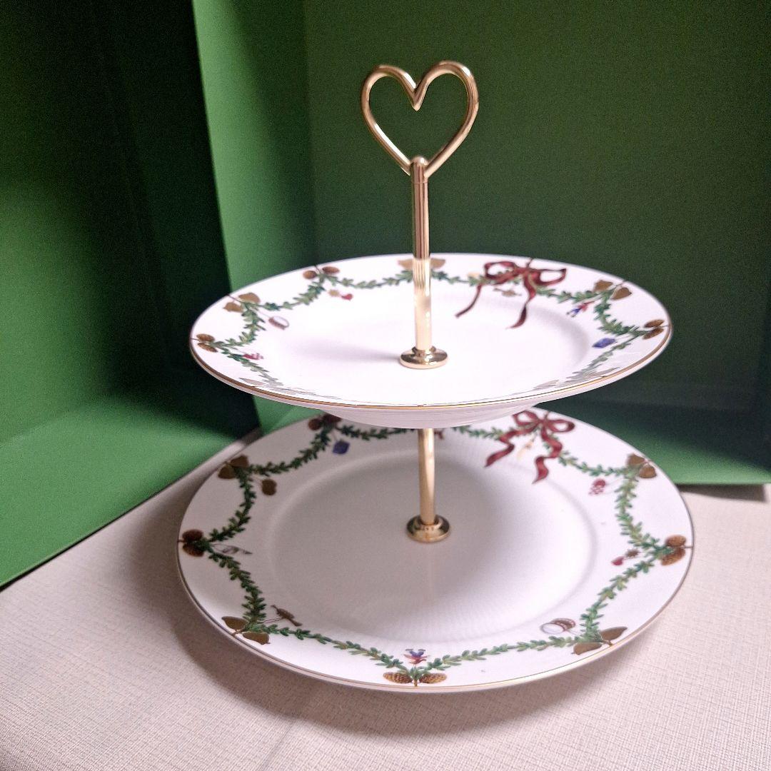   二段式ケーキスタンド 625