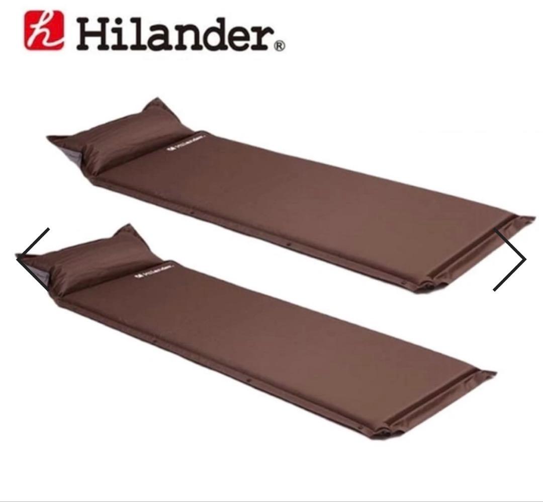 Hilander スリーピングマット 2セット ブラウン
