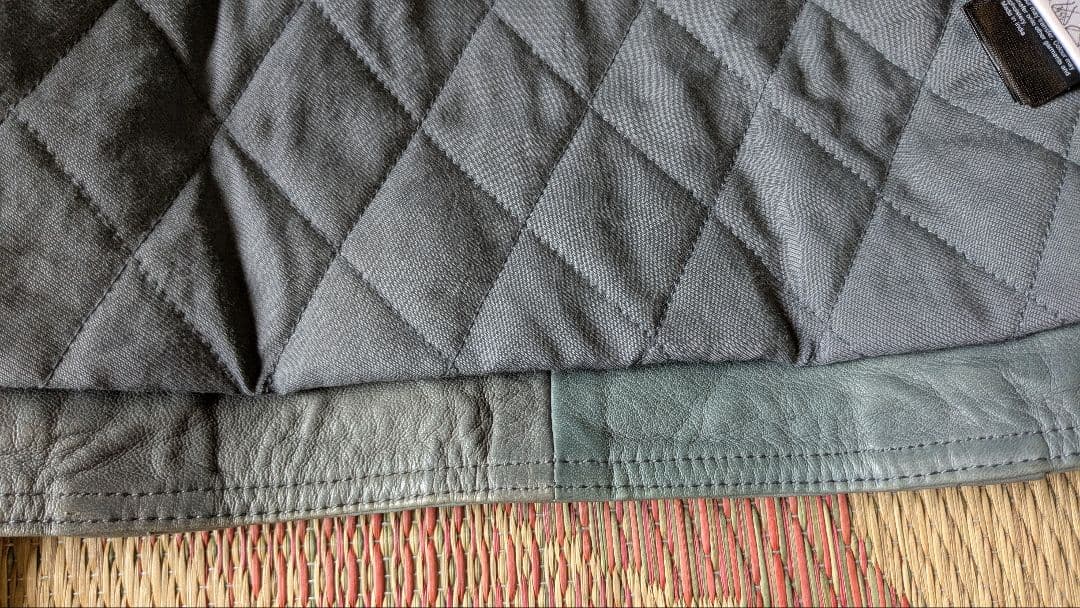 ALLSAINTS ライダース レザージャケット キルティング