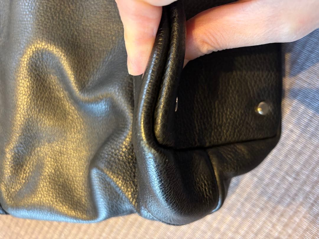 美品 ポーター レザートートバッグ ブラック メンズ A4収納可 吉田カバン