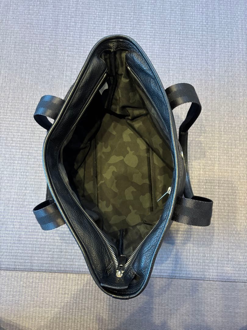 美品 ポーター レザートートバッグ ブラック メンズ A4収納可 吉田カバン