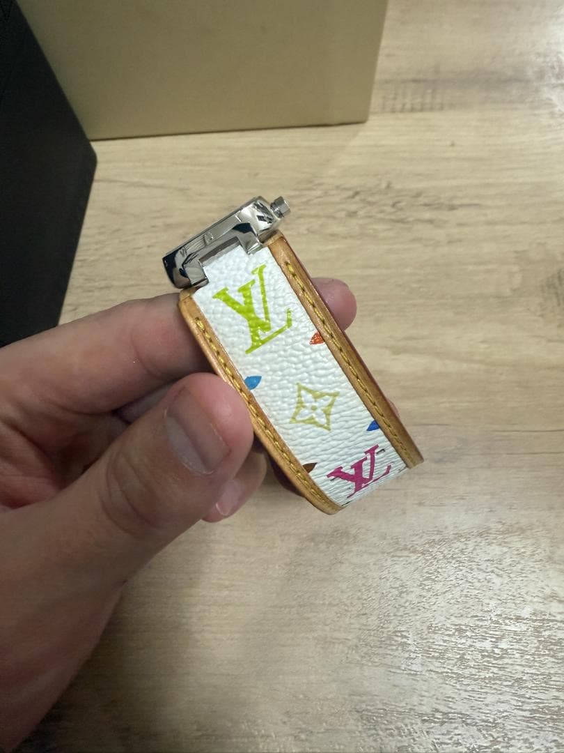 ルイヴィトン 腕時計 Q1211B タンブール マルチカラー ブロン