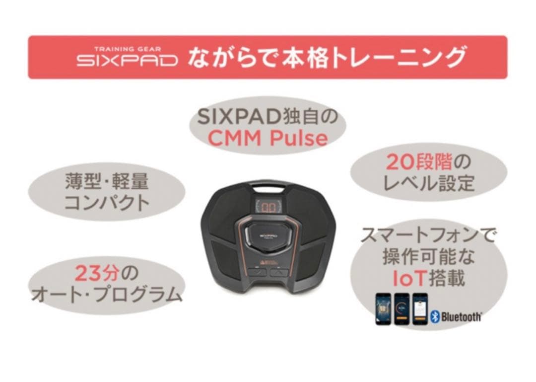 箱入り♪ フットフィット　SIXPAD シックスパッド　MTG　FOOTFIT