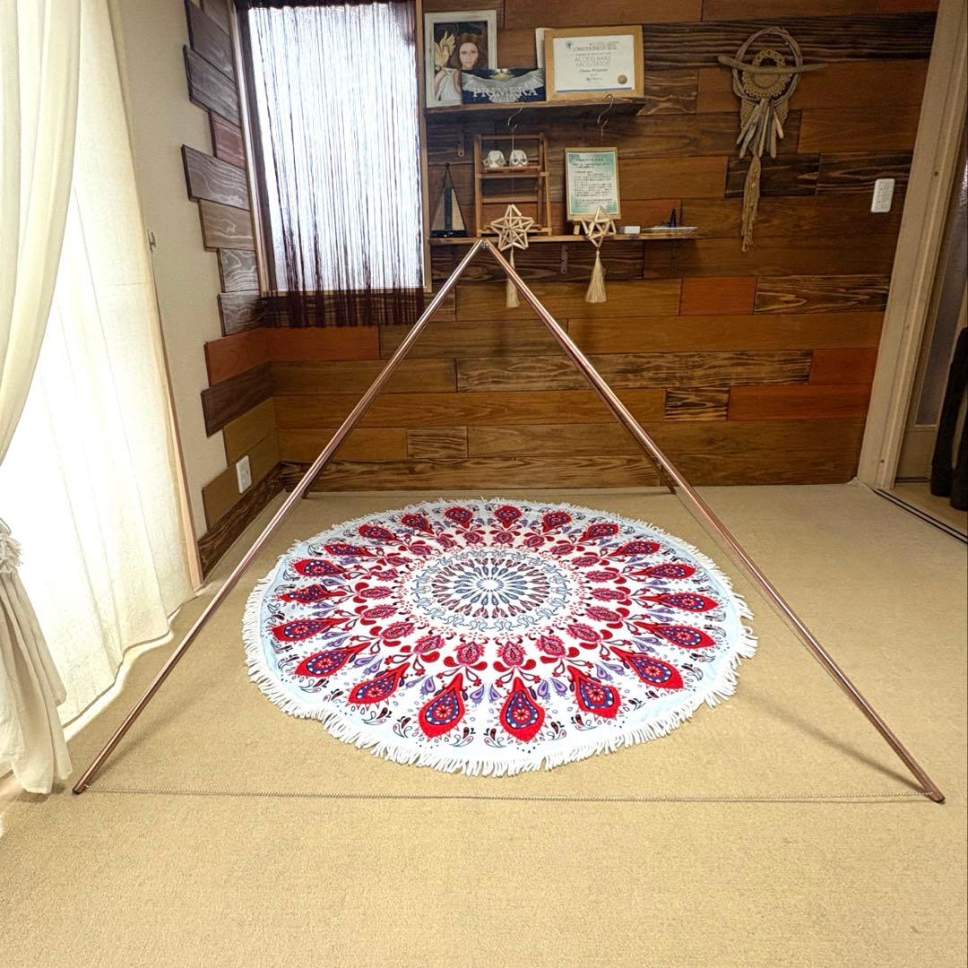 瞑想用ピラミッド 瞑想 ピラミッド ヒーリング コッパー ギザ 銅 銅管 癒し