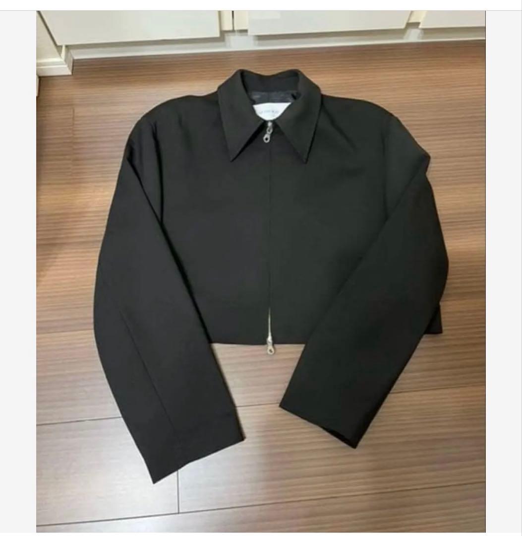 広瀬すず着用ルシェルブルークロップドカラージャケット