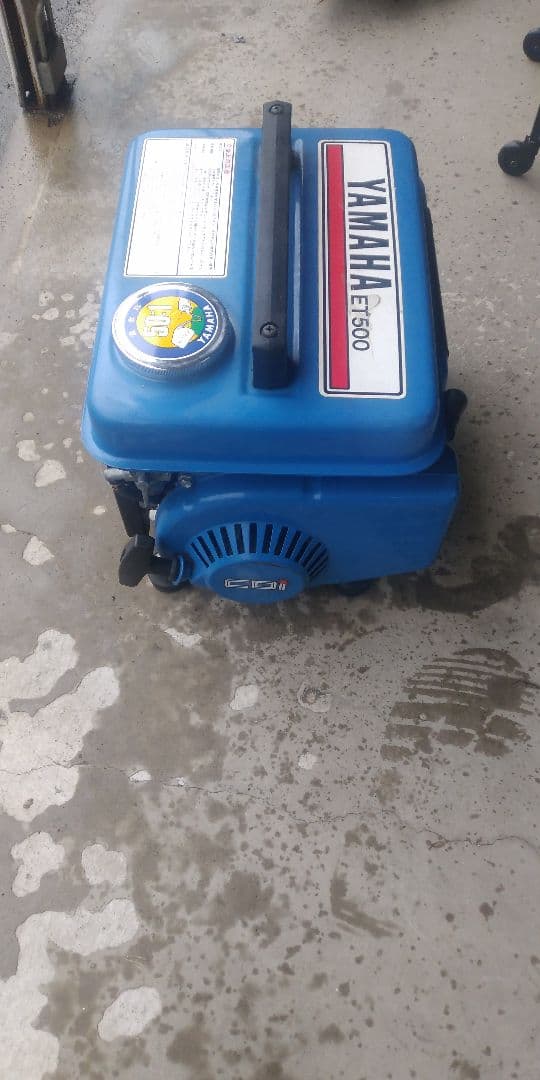 Zenですm(_ _)m　YAMAHA　発電機　ＥＴ５００ 動作未確認品