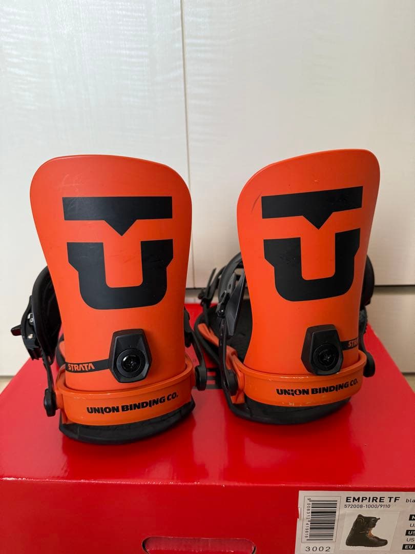 UNION BINDING CO. STRATAビンディング オレンジ　Mサイズ
