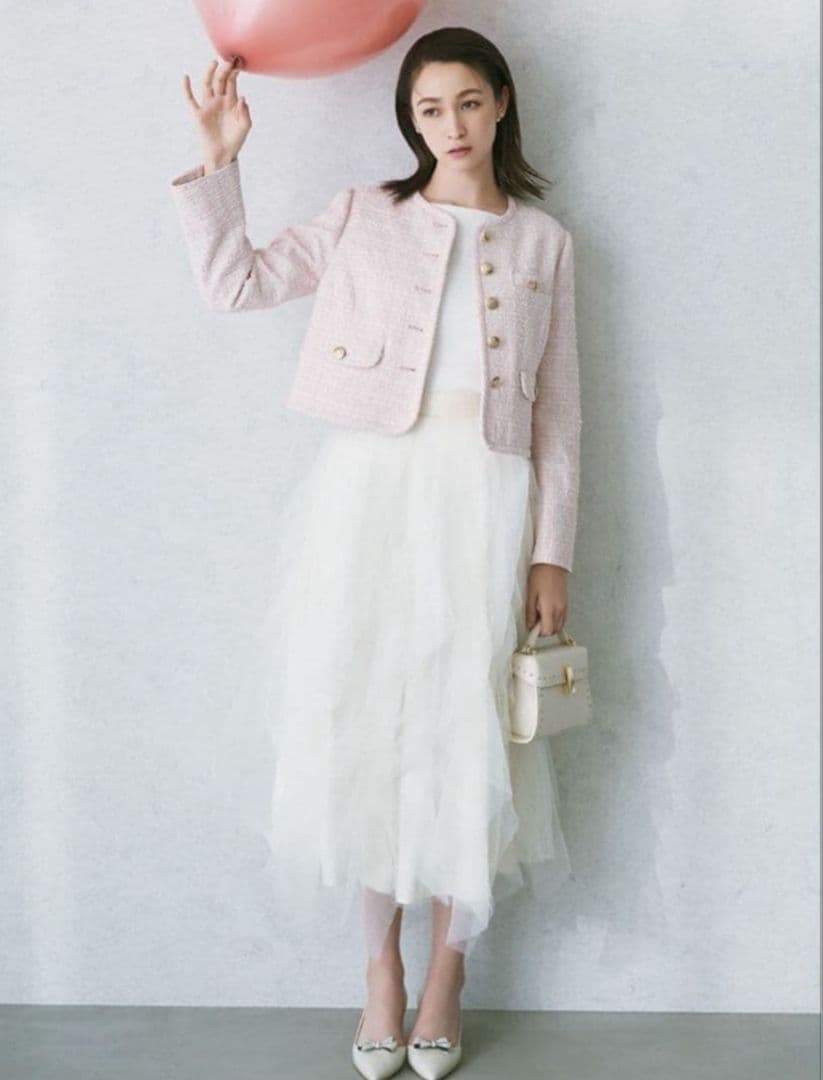 (限定セール中！)セルフォード　パイピングシャートジャケット　ピンク