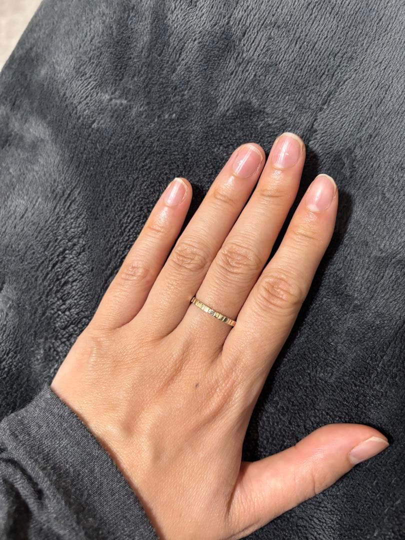 ジュエリーツツミ　K10イエローゴールドダイヤモンドリング