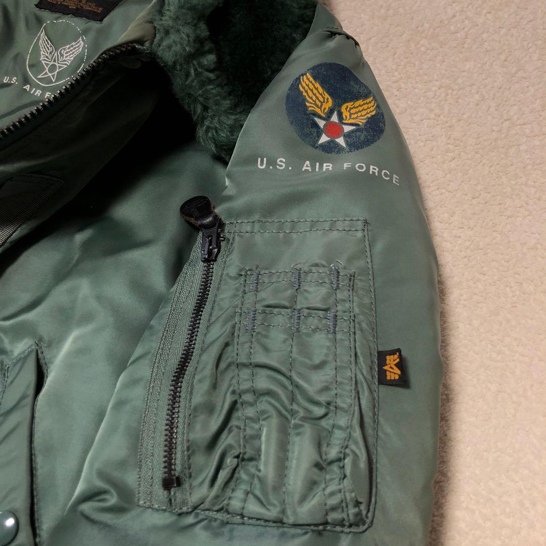 90s ALPHA B-15D フライトジャケット
