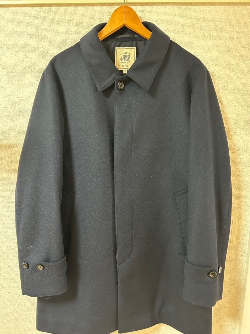 J.PRESSウールカシミアビーバーステンカラーコート