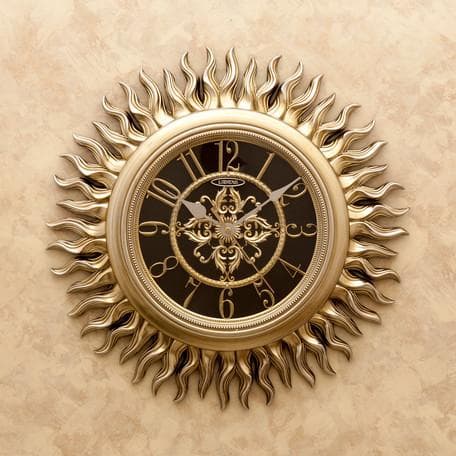 太陽デザイン 壁掛け時計【無音連続秒針付】ビクトリアンパレス ヴィーナス