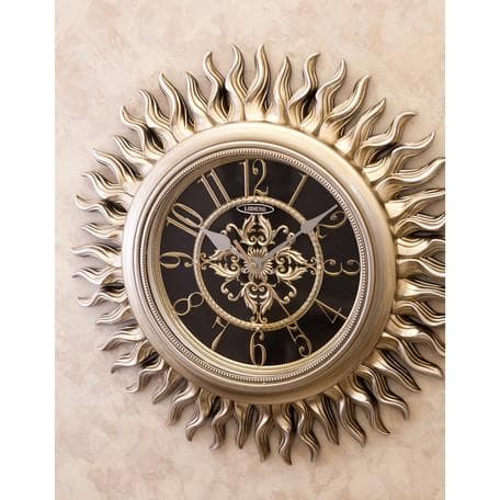 太陽デザイン 壁掛け時計【無音連続秒針付】ビクトリアンパレス ヴィーナス