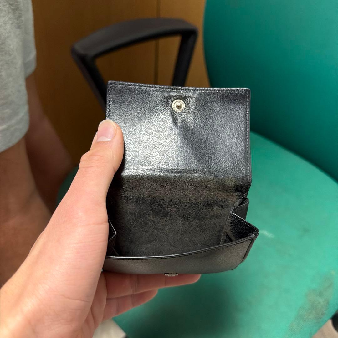 BALENCIAGA 三つ折り財布 ブラック　　 お値下げ可能です‼️