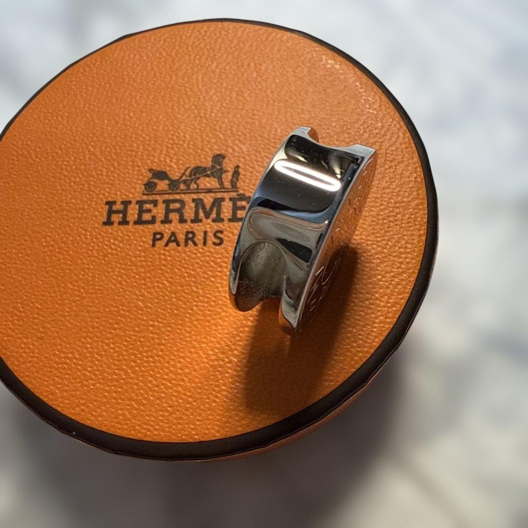 廃盤希少❤︎エルメス ツイリーリング セリエ シルバー　17mm