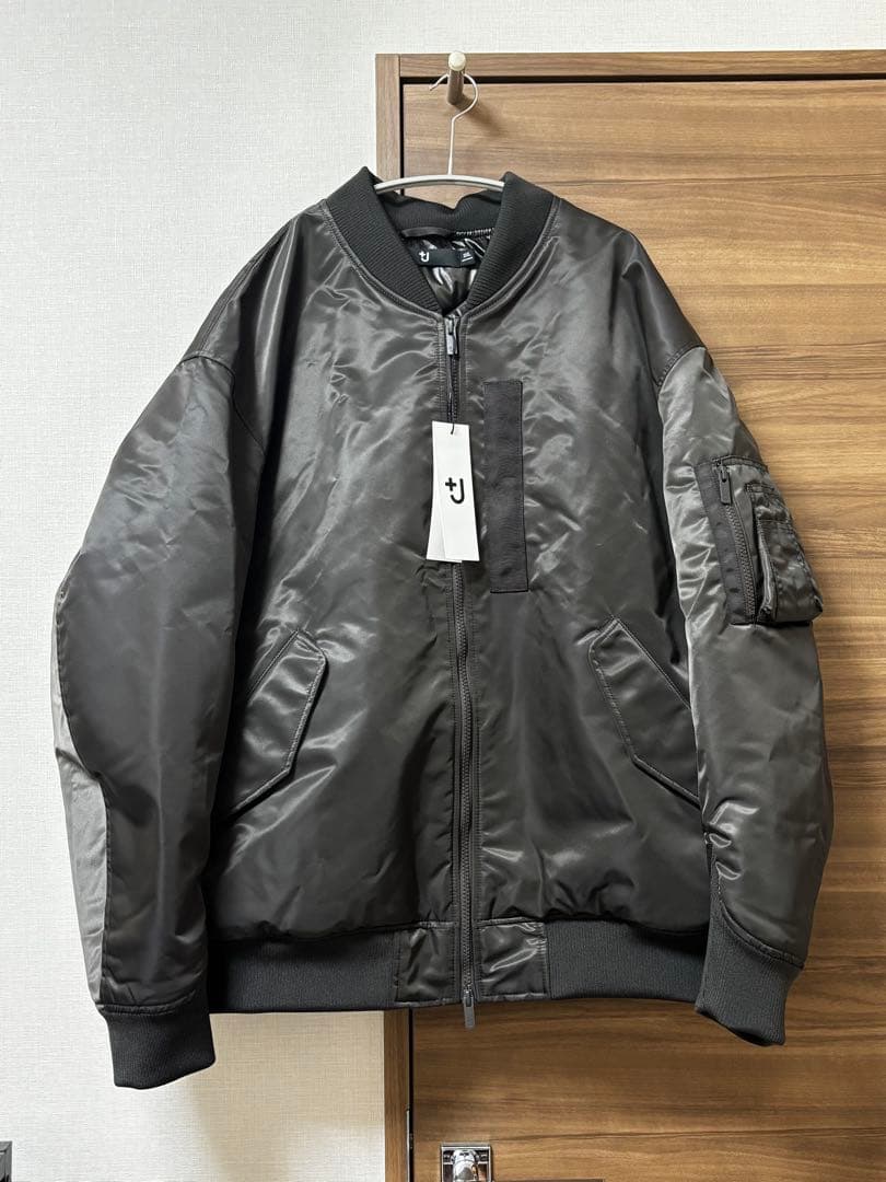 2026復刻 ユニクロ +J ハイブリッドダウンオーバーサイズMA-1 3XL