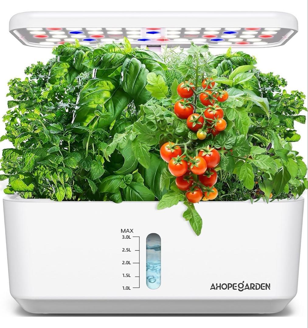 新品 水耕栽培キット AHOPEGARDEN 室内用 植物育成LEDライト