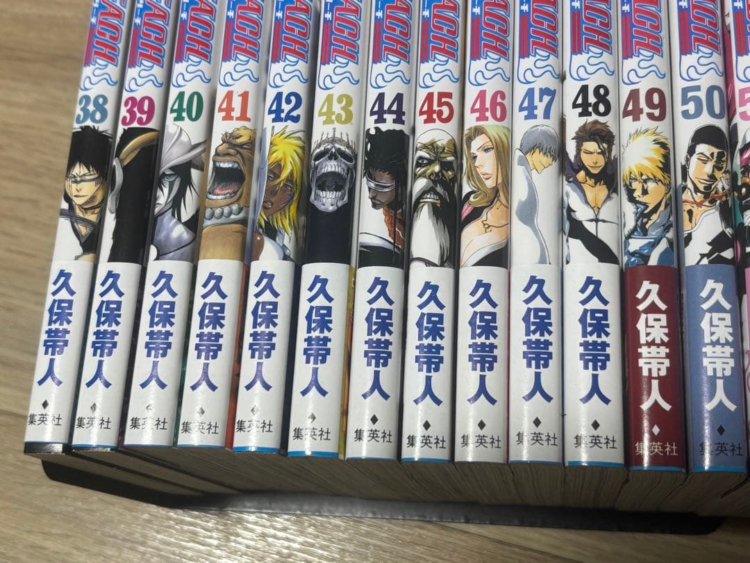 ブリーチ　全巻初版　全巻セット　帯付き　久保帯人