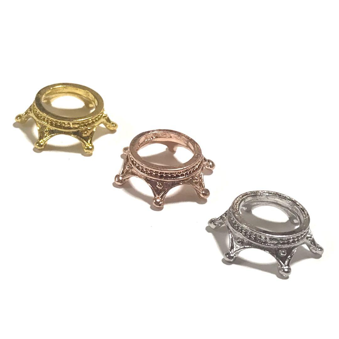 【可愛いスフィア台座B】3個単位販売　シルバー売り切れ　在庫はコメ欄にて確認