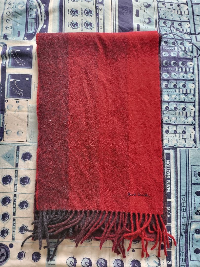 Paul Smith ポールスミス カシミヤ イギリス製 超美品 マフラー