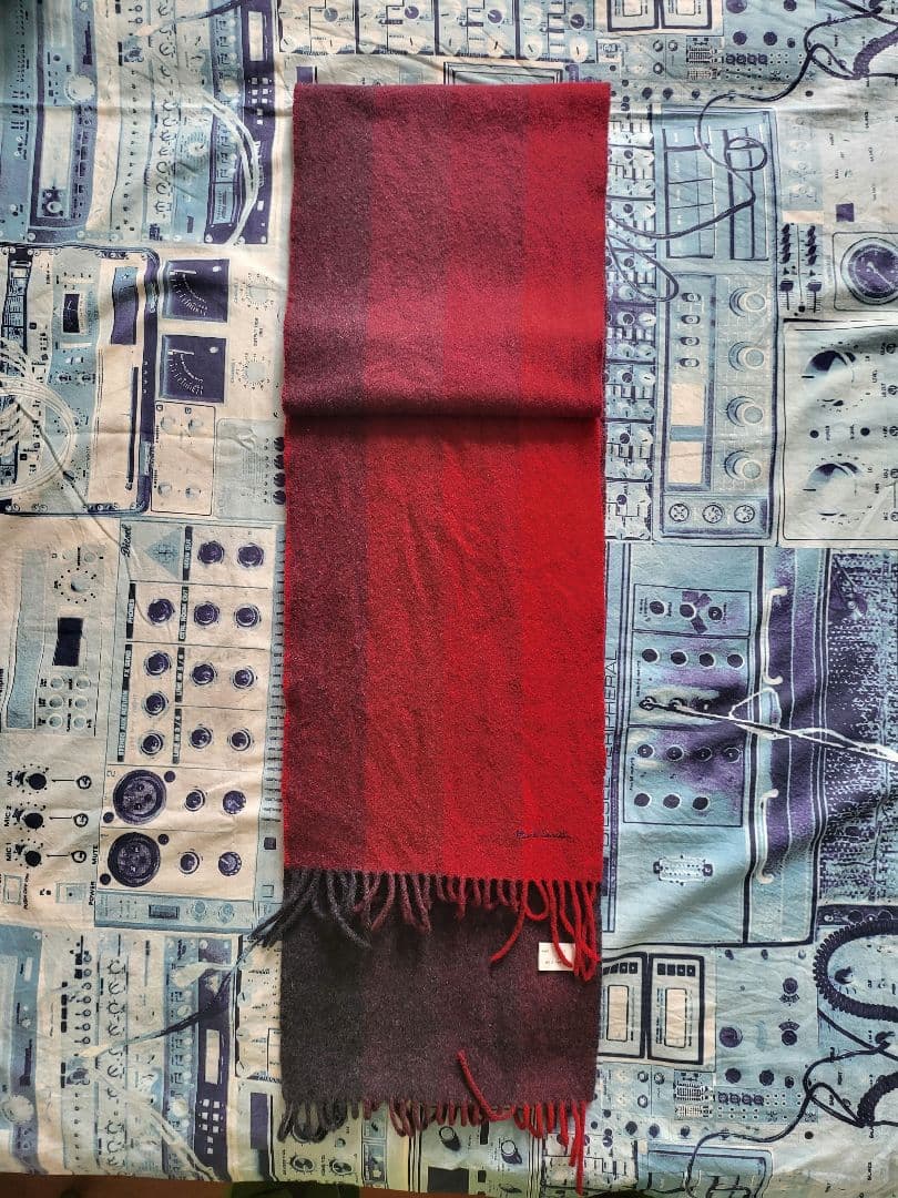 Paul Smith ポールスミス カシミヤ イギリス製 超美品 マフラー