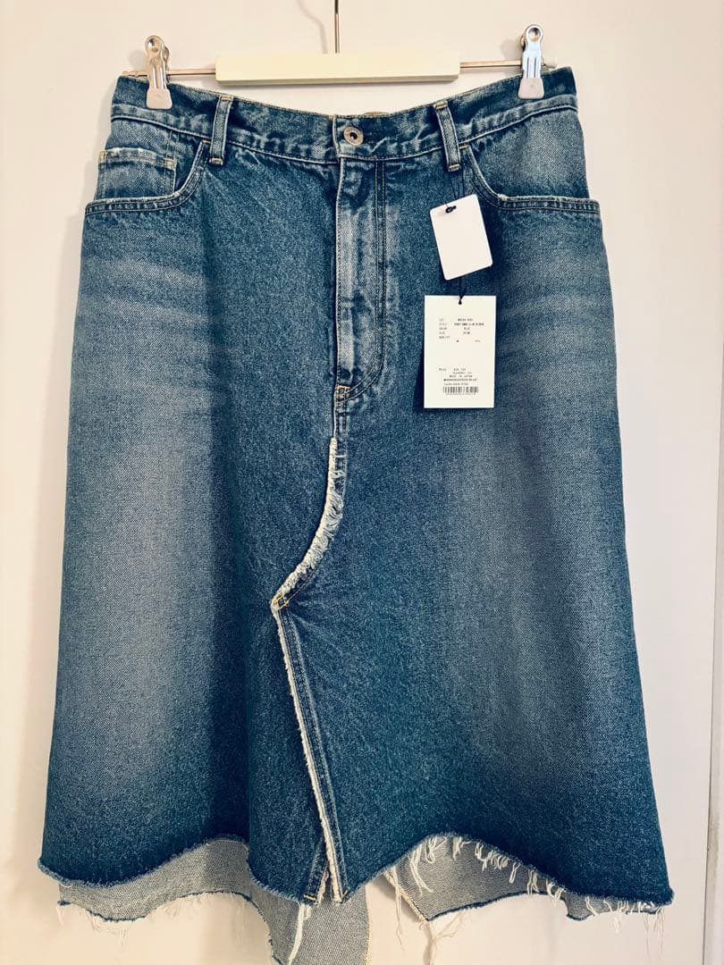 【MADISONBLUE】5PK PEMAKE A-LINEデニムスカート