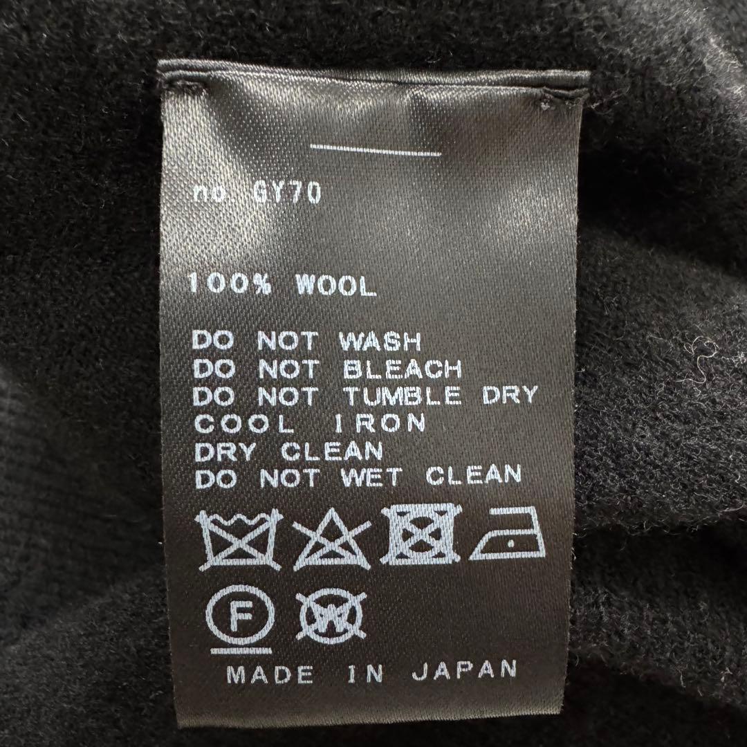 美品　Deuxieme Classe CAPRIクルーネックプルオーバー F黒