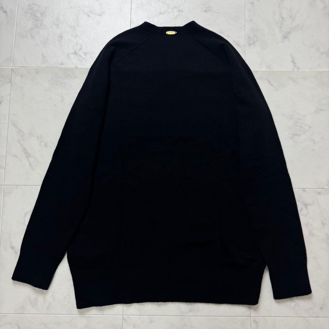 美品　Deuxieme Classe CAPRIクルーネックプルオーバー F黒