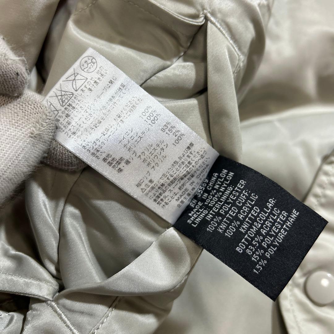 【美品】ALPHA MA-1 フライトジャケット シルバー M 短丈