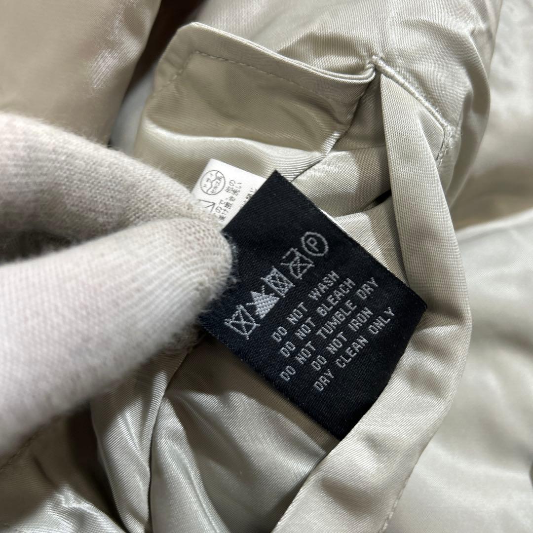 【美品】ALPHA MA-1 フライトジャケット シルバー M 短丈