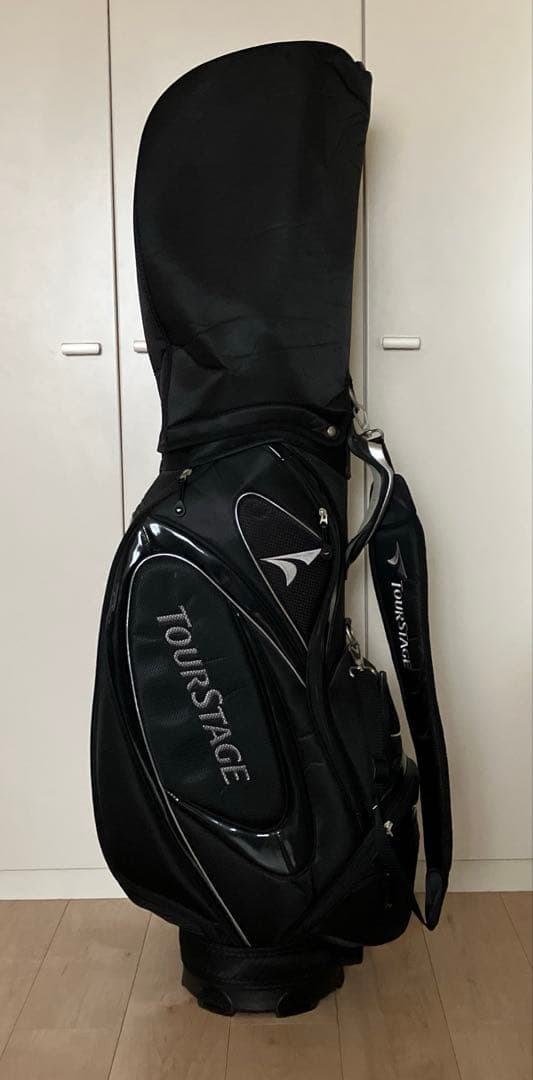 ゴルフバッグ　TOURSTAGE 黒