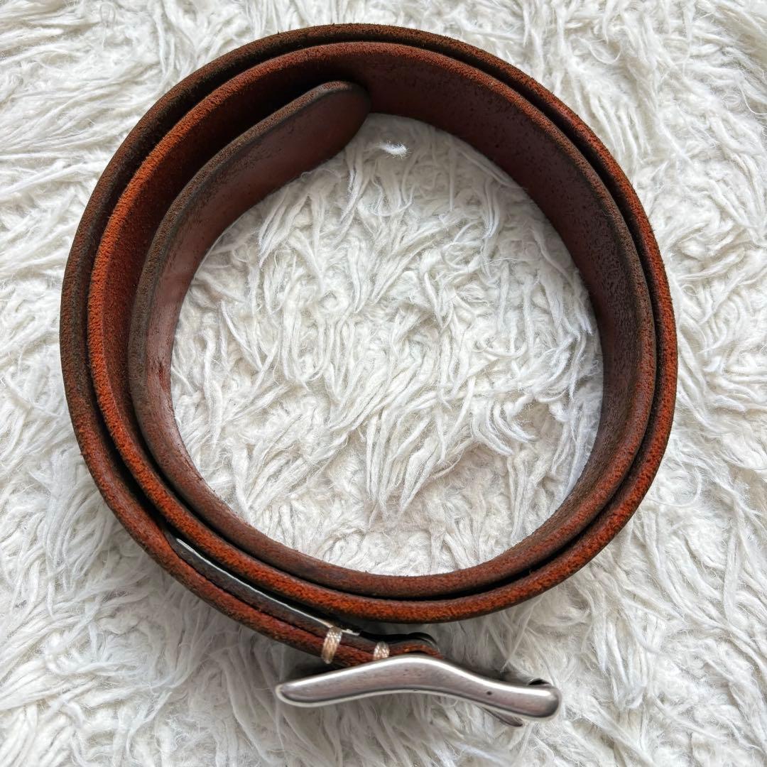 Vintage Works DH5679 35/89 レザー ベルト　缶付