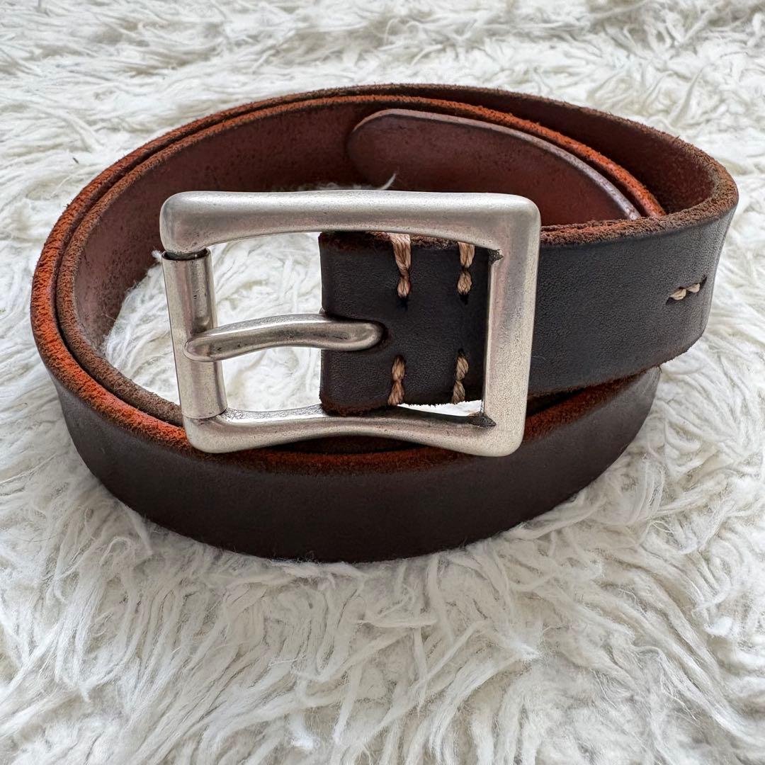 Vintage Works DH5679 35/89 レザー ベルト　缶付